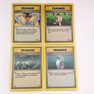 Pokemon Vintage Card Trainer Lot L
